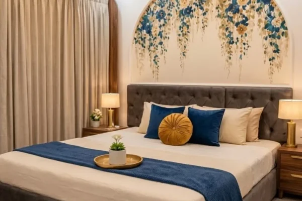 Modern bedroom interior design in Chennai